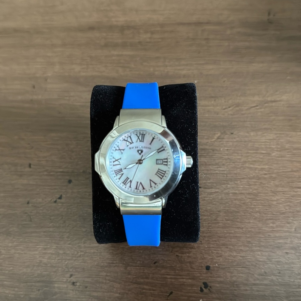 Swiss Legend Watch with Blue Strap